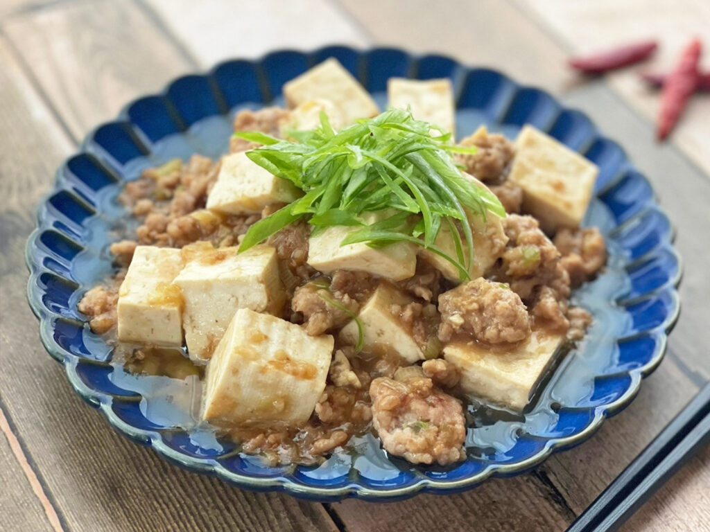 赤味噌でつくるコクうま麻婆豆腐