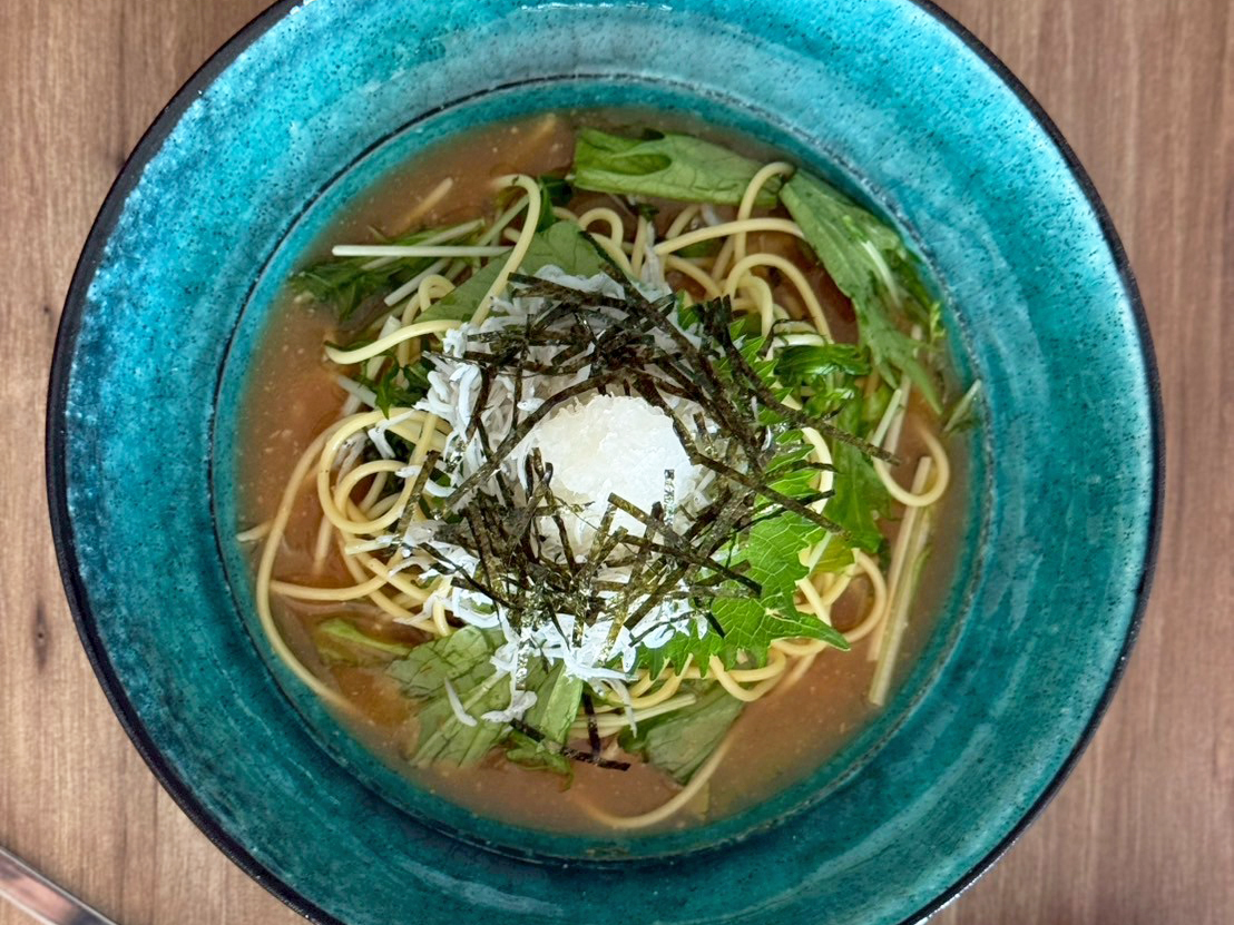 大根おろし冷や汁パスタ