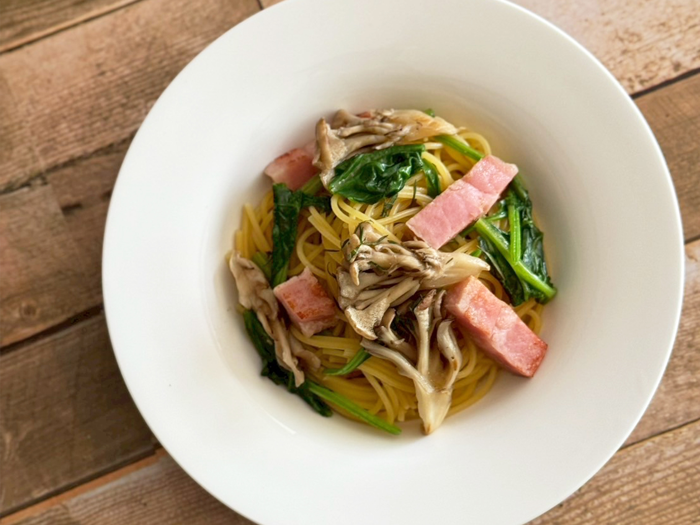 山椒香るピリ辛パスタ
